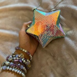 Just Cavalli mermaid star clutch